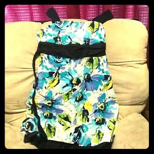 Byer California Spaghetti Strap Floral Dress